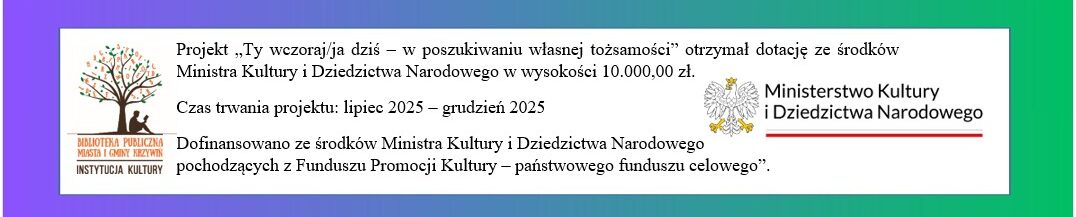 Dotacja ty wczoraj ja dzis