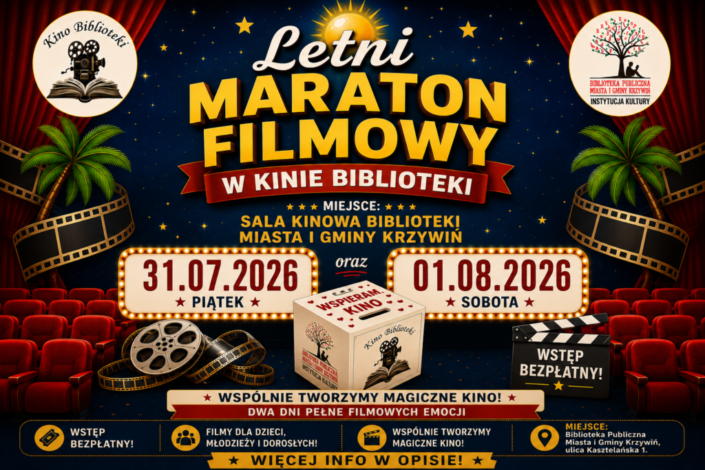 Wakacyjne Kino w Bibliotece